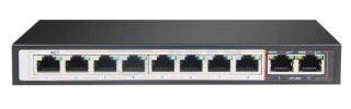Коммутатор неуправляемый с PoE PND-08P-2G (60W) (Polyvision)